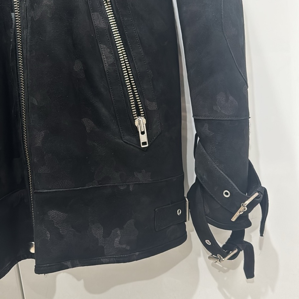 Shearling Moto Jacket - Picture 3 of 7